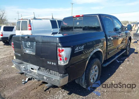 2004 Nissan Titan Se from USA, damaged, VIN 1N6AA07B64N534411